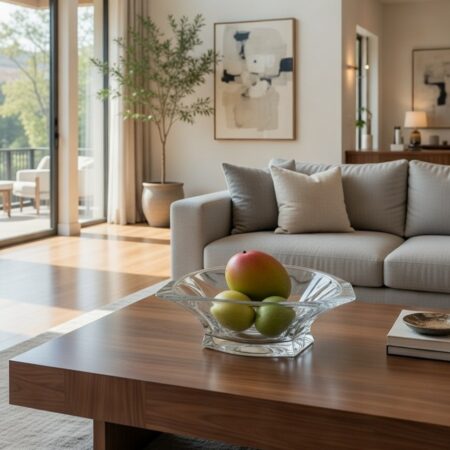 Kristalna činija Omnia poklon za svadbu mladence