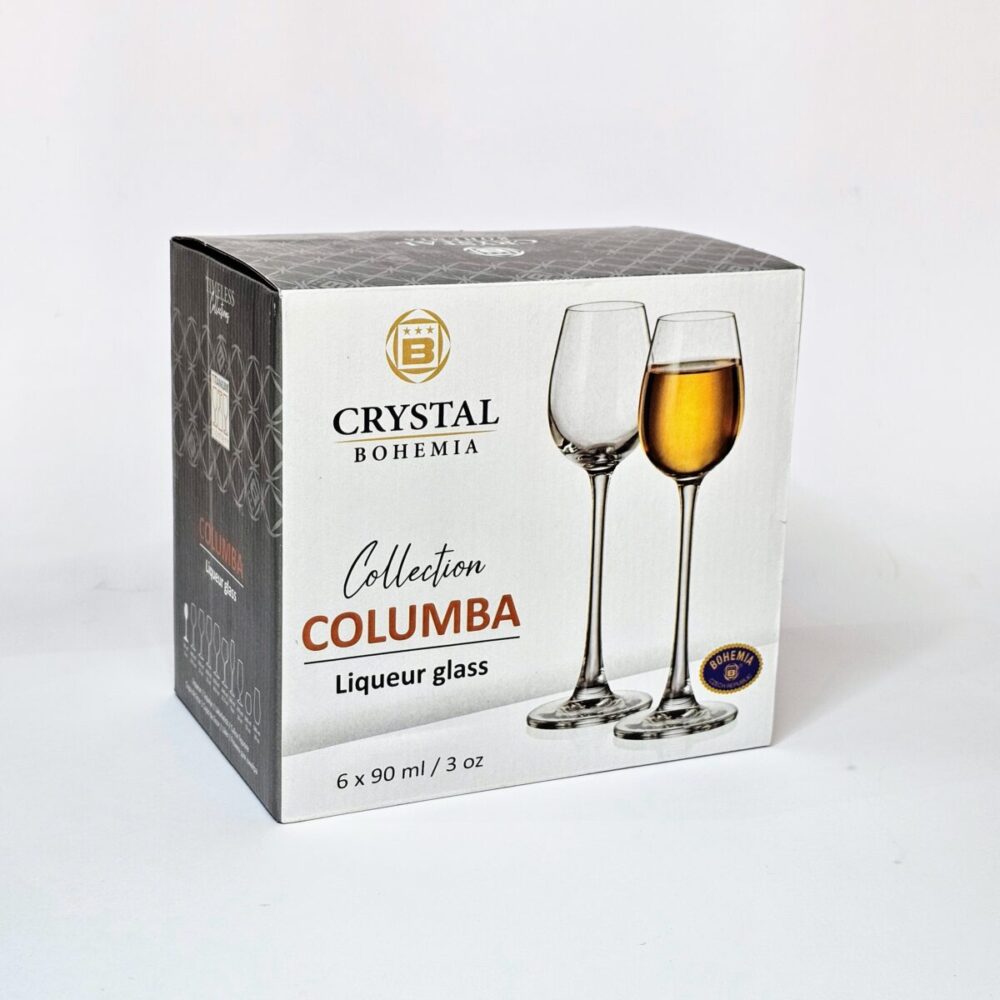 Čaše za rakiju Columba - set 6 čaša