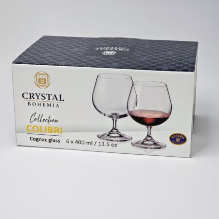 Čaše za konjak Colibri 400ml - set 6 čaša