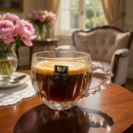 Kristalne šoljice za kafu Flame