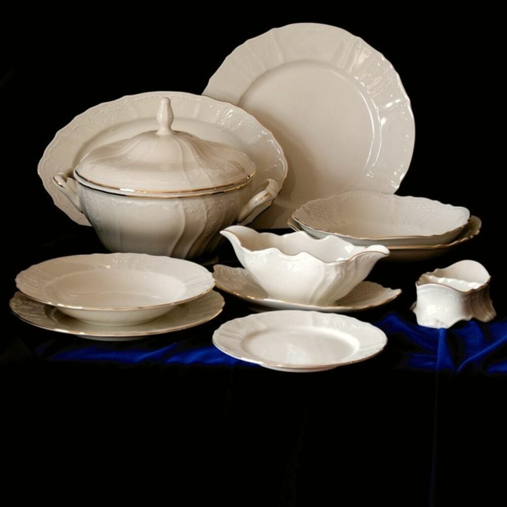 Servis za ručavanje Thun Bernadotte ivory gold