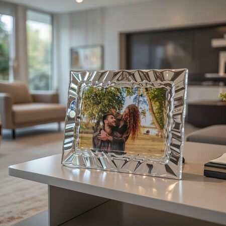 Kristalni fotoram Ornament