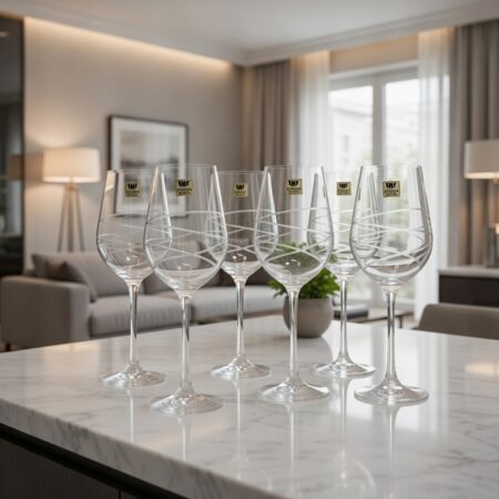 Kristalne Čaše za Vino Hokaido