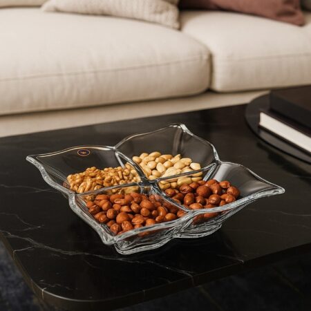 Kristalna činija cabaret florale