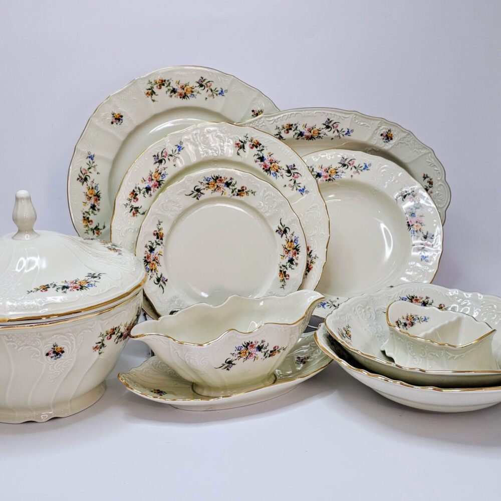 Servis za ručavanje Thun Bernadotte Ivory Gold Flower 1/26 - Image 3