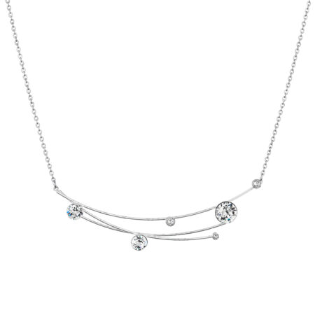 Ogrlica Sky Crystal Swarovski