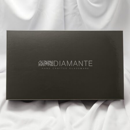 Čaše za vino Swarovski Matt Spiral